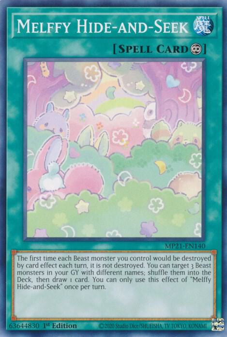 Melffy Hide and Seek MP21-EN140 (2021 Tin of Ancient Battles)  - 1st Edition