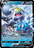 Crabominable V 076/264 (SWSH08: Fusion Strike)  - Holofoil