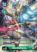 Diarbbitmon Textured Alternate Art RB1-025 SR (Resurgence Booster)  - Foil
