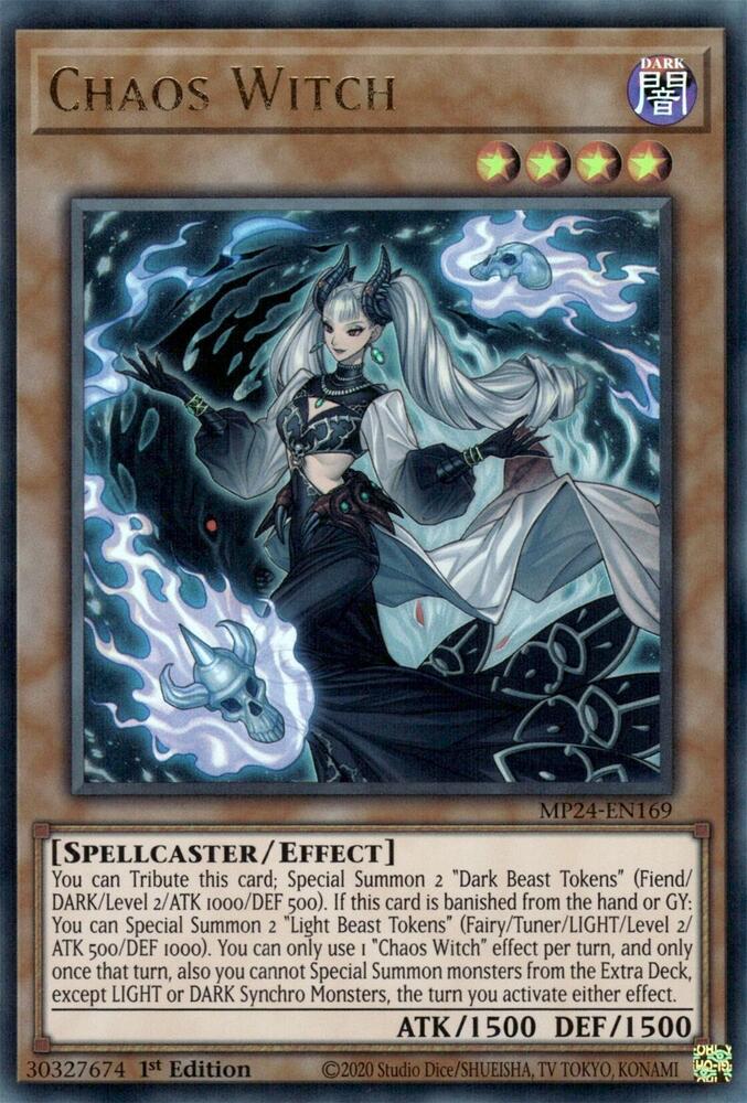 Chaos Witch MP24-EN169 (25th Anniversary Tin: Dueling Mirrors)  - 1st Edition