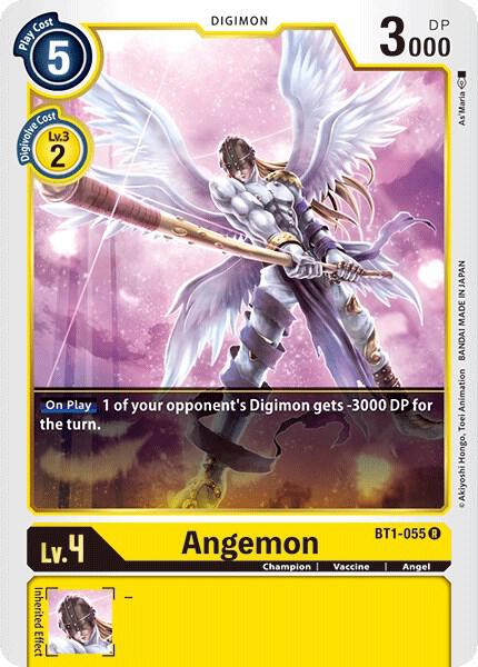 Angemon BT1 055 BT1-055 R (Release Special Booster 1.0) 