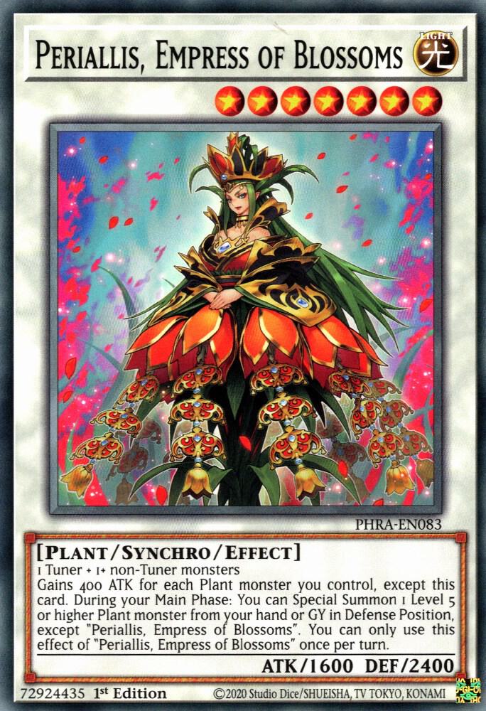 Periallis, Empress of Blossoms PHRA-EN083 (Phantom Rage)  - 1st Edition