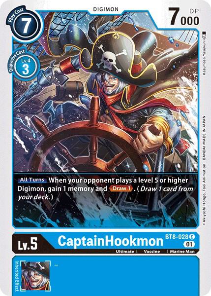 CaptainHookmon BT8-028 C (New Awakening) 