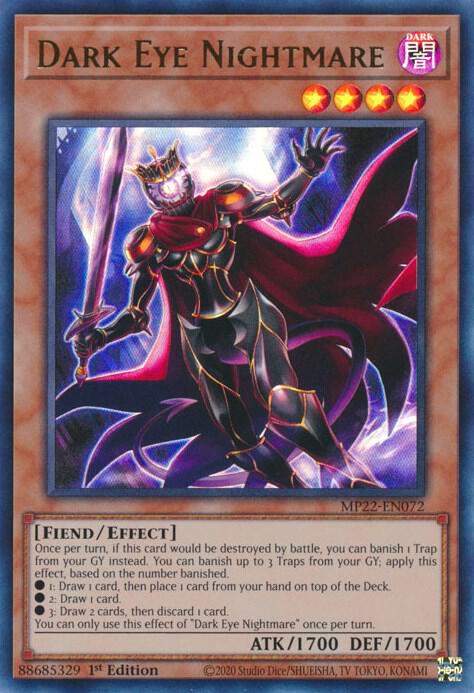 Dark Eye Nightmare MP22-EN072 (2022 Tin of the Pharaoh's Gods)  - 1st Edition