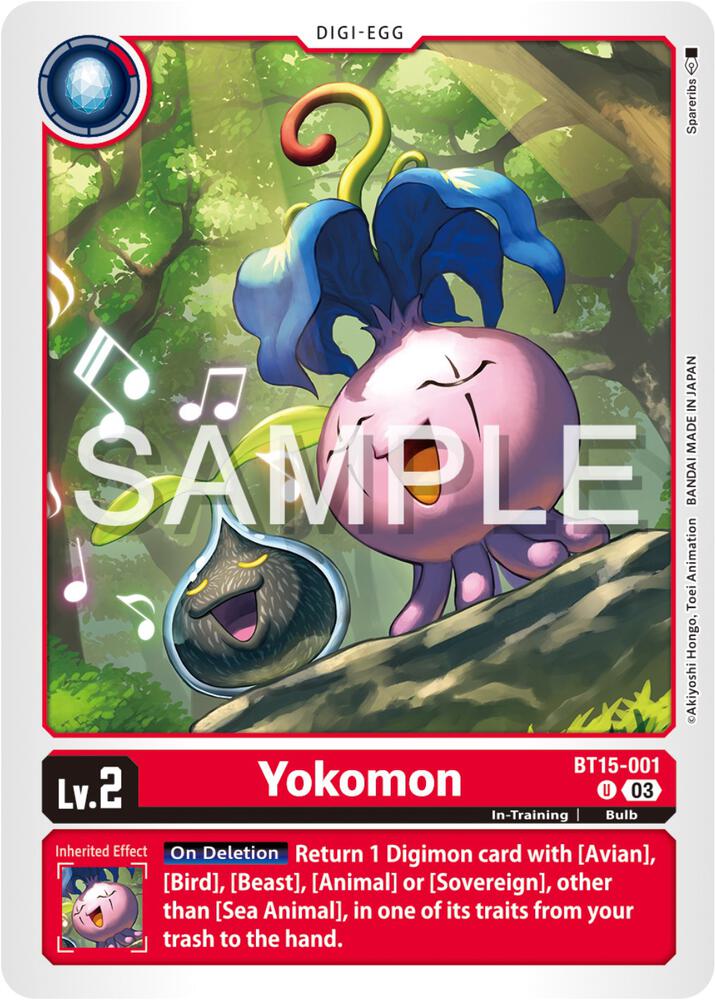 Yokomon BT15-001 U (Exceed Apocalypse) 