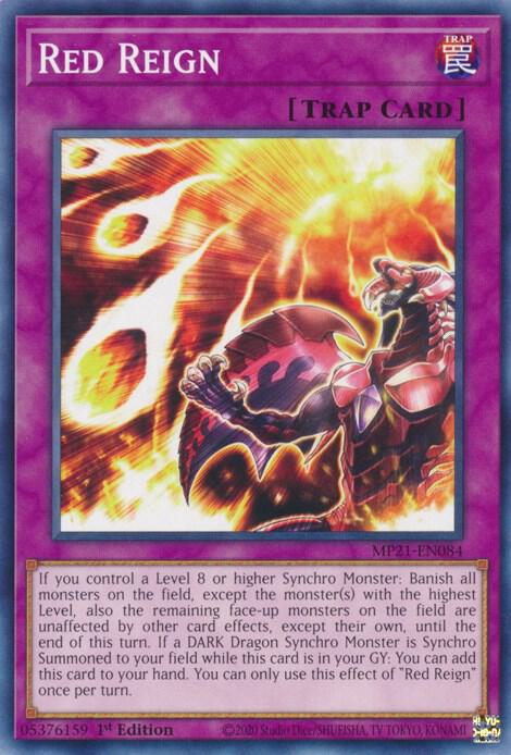 Red Reign MP21-EN084 (2021 Tin of Ancient Battles)  - 1st Edition