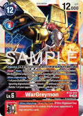WarGreymon BT22-013 R (Cyber Eden)  - Foil