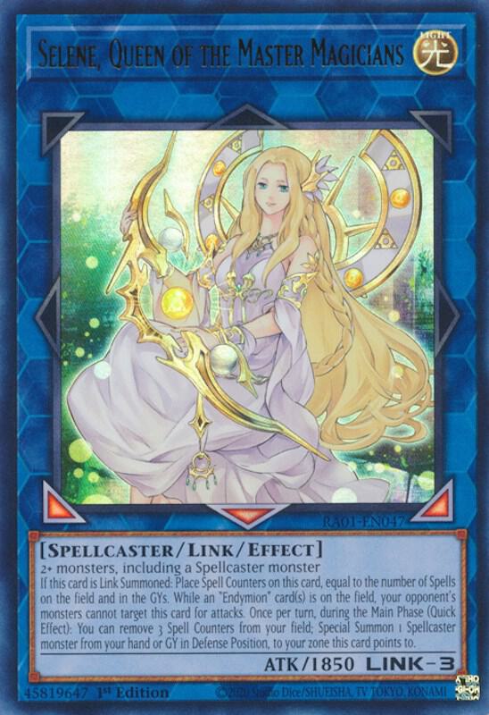 Selene Queen of the Master Magicians UR RA01-EN047 (25th Anniversary Rarity Collection)  - 1st Edition