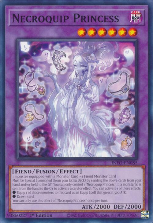 Necroquip Princess INFO-EN085 (The Infinite Forbidden)  - 1st Edition