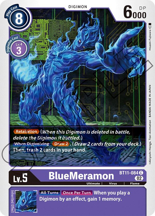 BlueMeramon BT11-084 C (Dimensional Phase) 