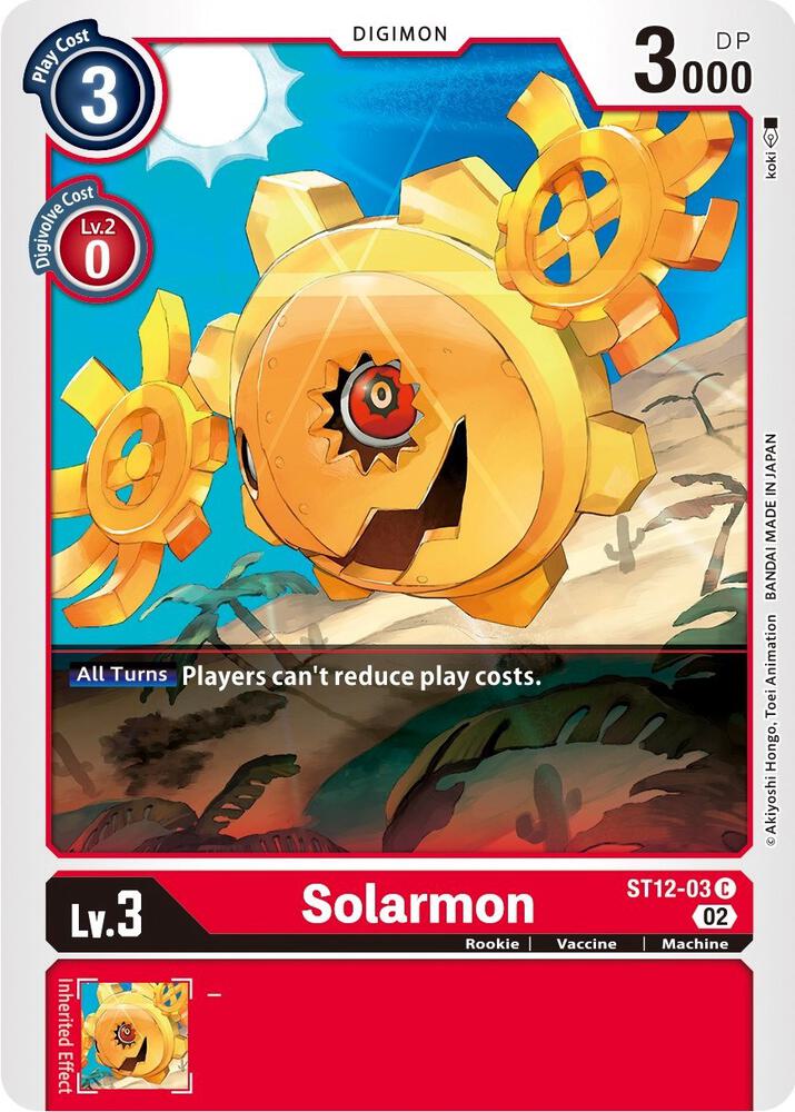 Solarmon ST12-03 C (Starter Deck 12: Jesmon) 