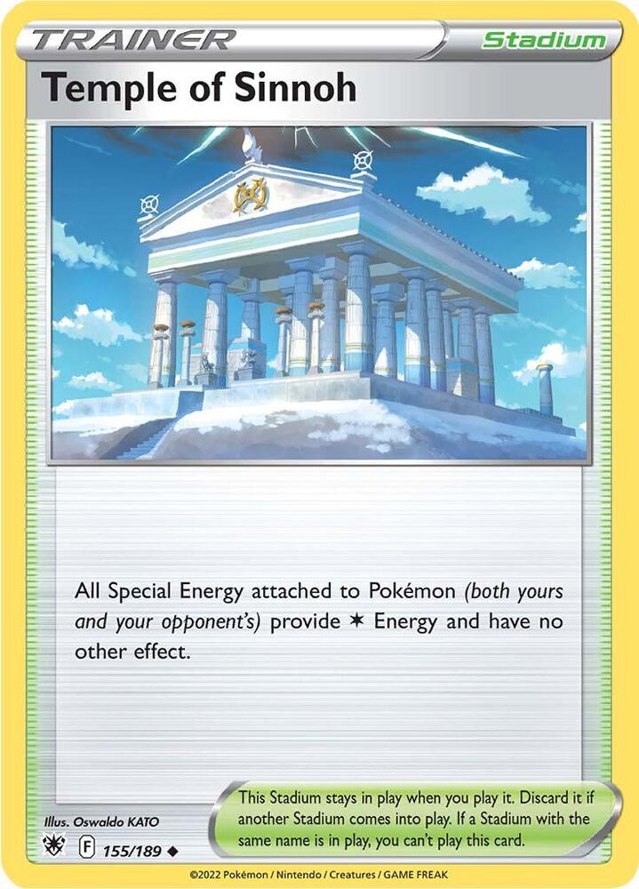 Temple of Sinnoh 155/189 (SWSH10: Astral Radiance) 