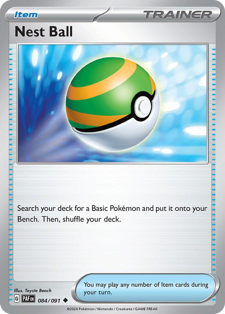 Nest Ball 084/091 (SV: Paldean Fates) 