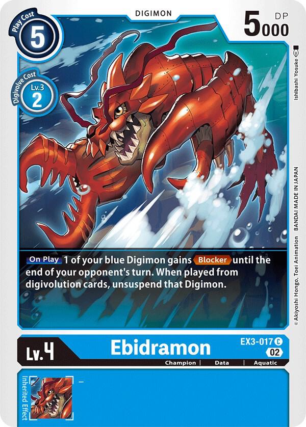 Ebidramon EX3-017 C (Draconic Roar) 