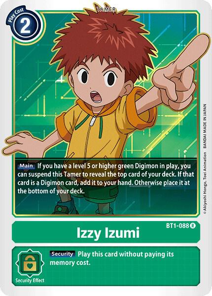Izzy Izumi BT1-088 R (Release Special Booster 1.0) 