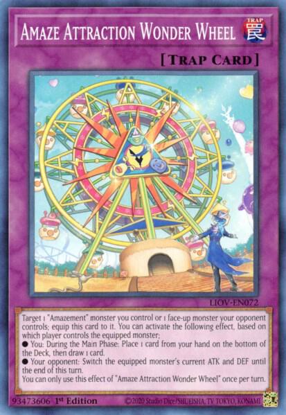 Amaze Attraction Wonder Wheel LIOV-EN072 (Lightning Overdrive)  - 1st Edition