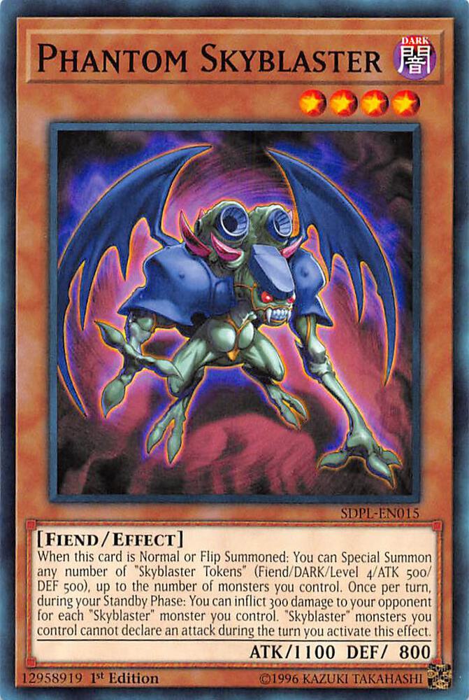 Phantom Skyblaster SDPL-EN015 (Structure Deck: Powercode Link)  - 1st Edition