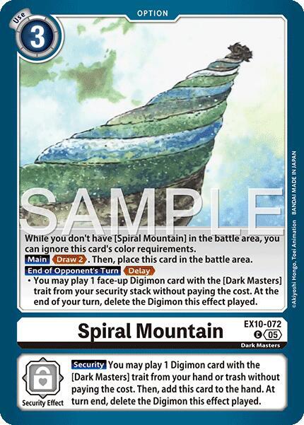 Spiral Mountain EX10-072 C (Sinister Order) 