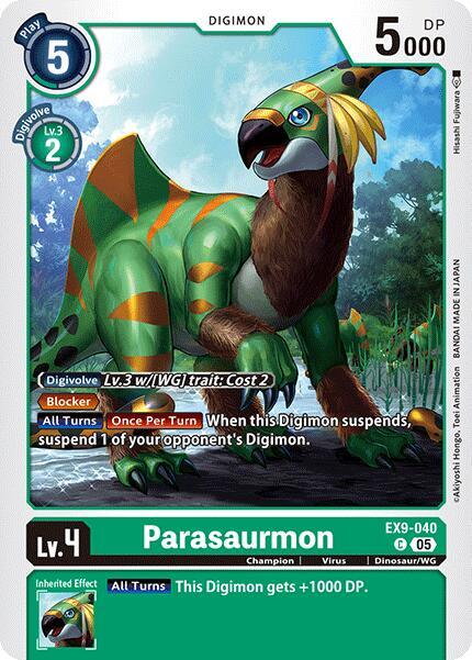 Parasaurmon EX9-040 C (Versus Monsters) 