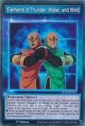 Elements of Thunder Water and Wind SGX2-ENS10 (Speed Duel GX: Midterm Paradox)  - 1st Edition