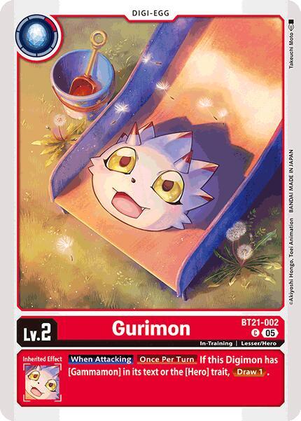 Gurimon BT21-002 C (World Convergence) 