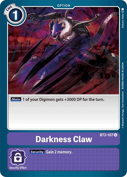 Darkness Claw BT2-107 U (Release Special Booster 1.0) 