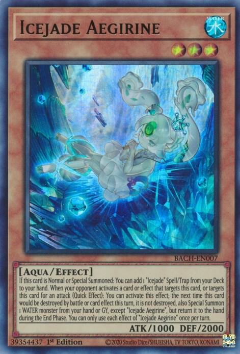 Icejade Aegirine BACH-EN007 (Battle of Chaos)  - 1st Edition