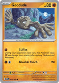 Geodude 074/165 (SV: Scarlet & Violet 151) 