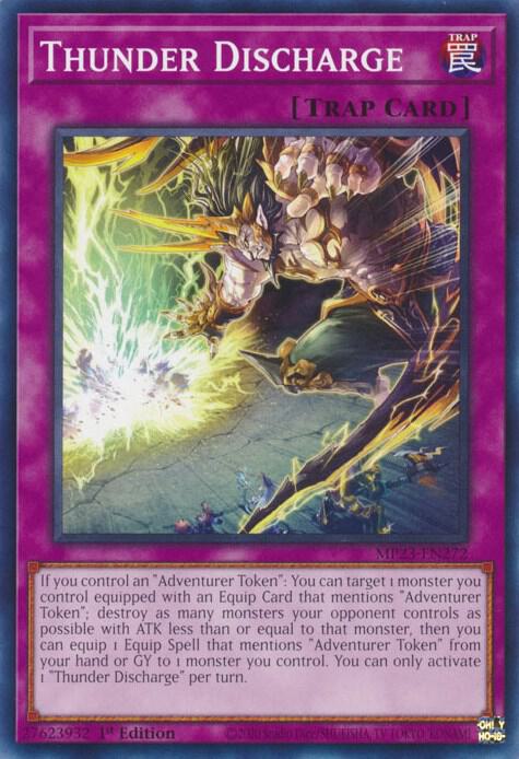 Thunder Discharge MP23-EN272 (25th Anniversary Tin: Dueling Heroes Mega Pack)  - 1st Edition