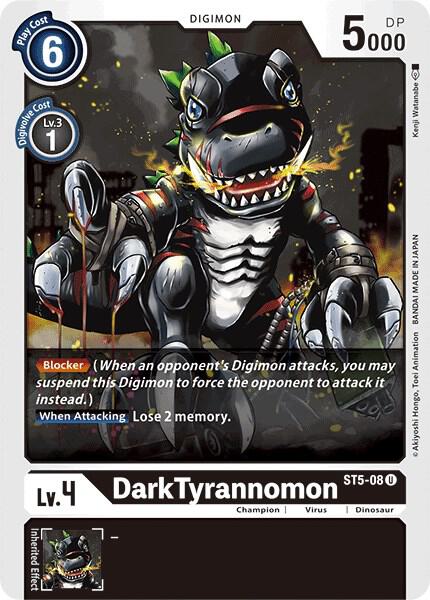 DarkTyrannomon ST5-08 U (Starter Deck 05: Machine Black) 