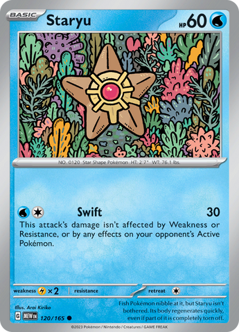 Staryu (120/165) [Scarlet & Violet: 151]