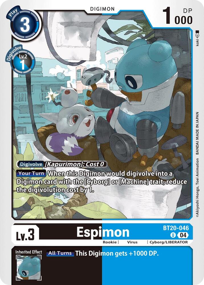 Espimon BT20-046 U (Release Special Booster 2.5) 