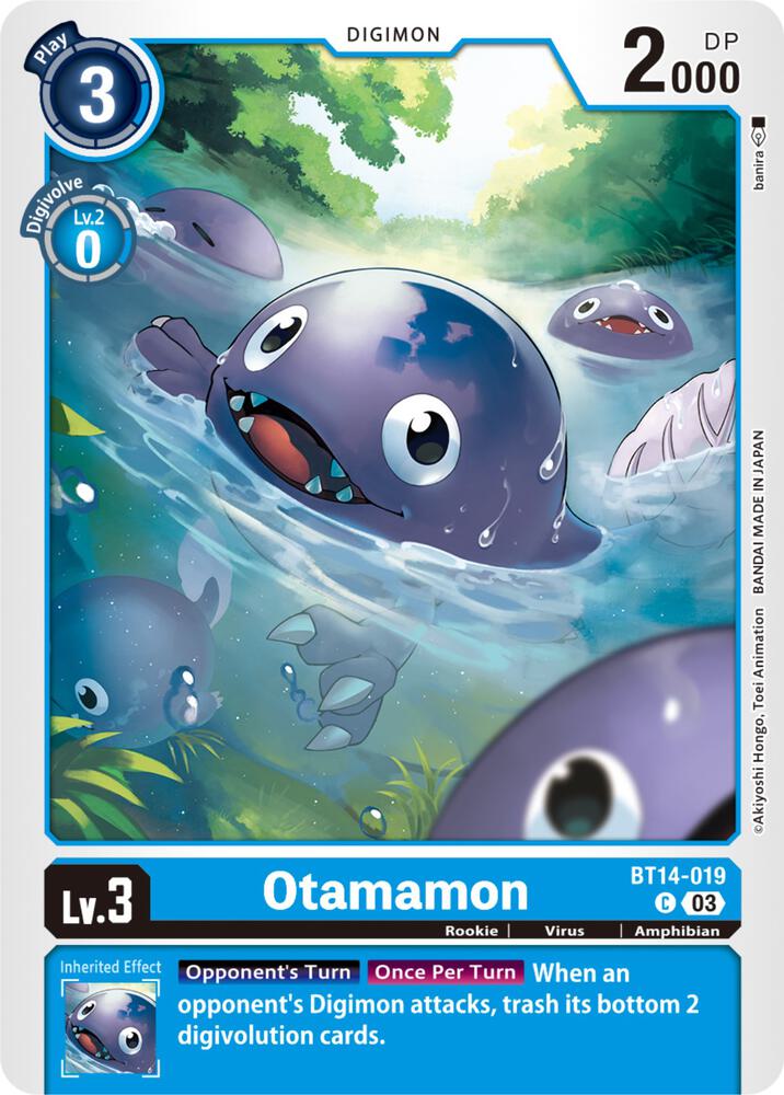 Otamamon BT14-019 C (Blast Ace) 