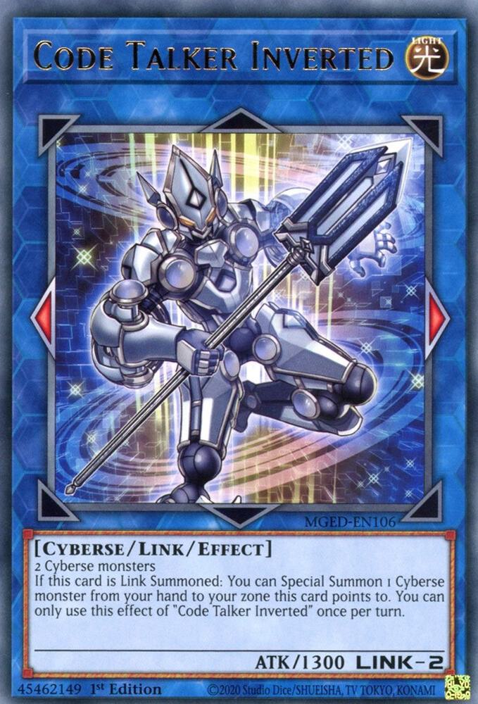 Code Talker Inverted MGED-EN106 (Maximum Gold: El Dorado)  - 1st Edition