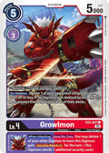 Growlmon EX3-057 C (Draconic Roar) 
