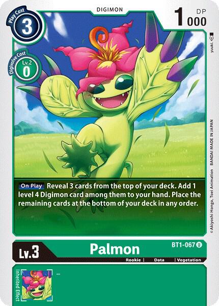 Palmon BT1-067 U (Release Special Booster 1.0) 