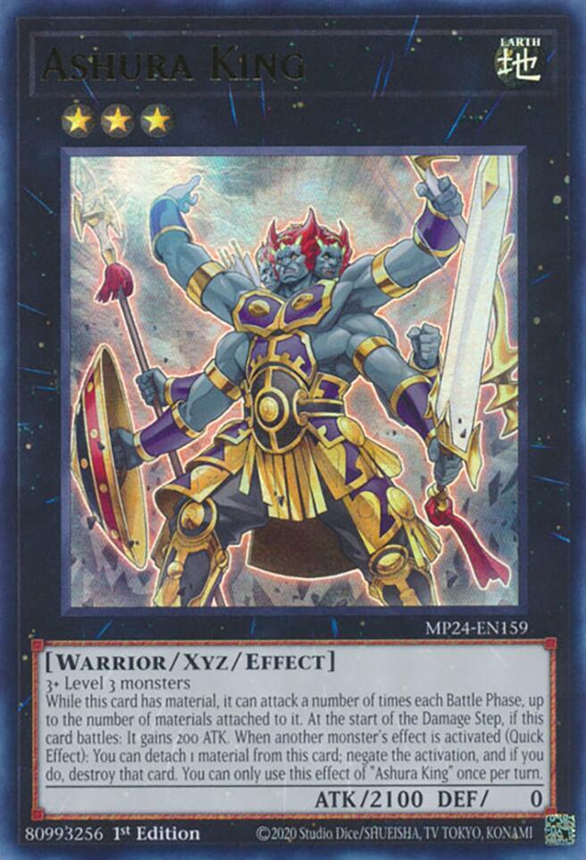 Ashura King MP24-EN159 (25th Anniversary Tin: Dueling Mirrors)  - 1st Edition