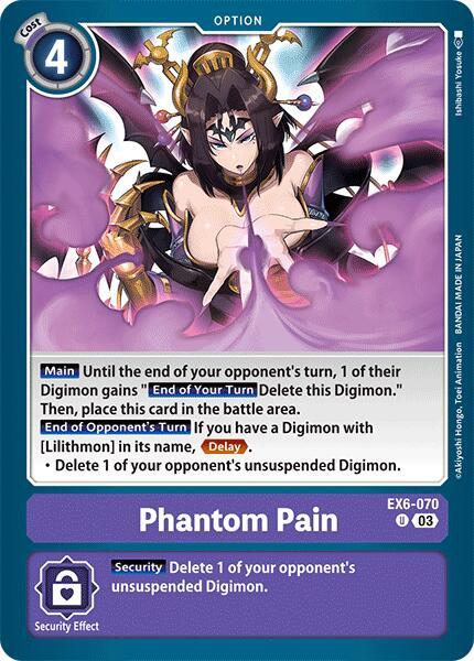 Phantom Pain EX6-070 U (Infernal Ascension) 