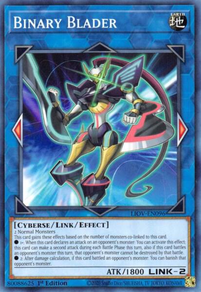 Binary Blader LIOV-EN096 (Lightning Overdrive)  - 1st Edition
