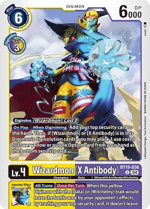 Wizardmon X Antibody BT19-036 U (Release Special Booster 2.0) 