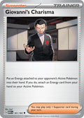 Giovanni's Charisma 161/165 (SV: Scarlet & Violet 151) 