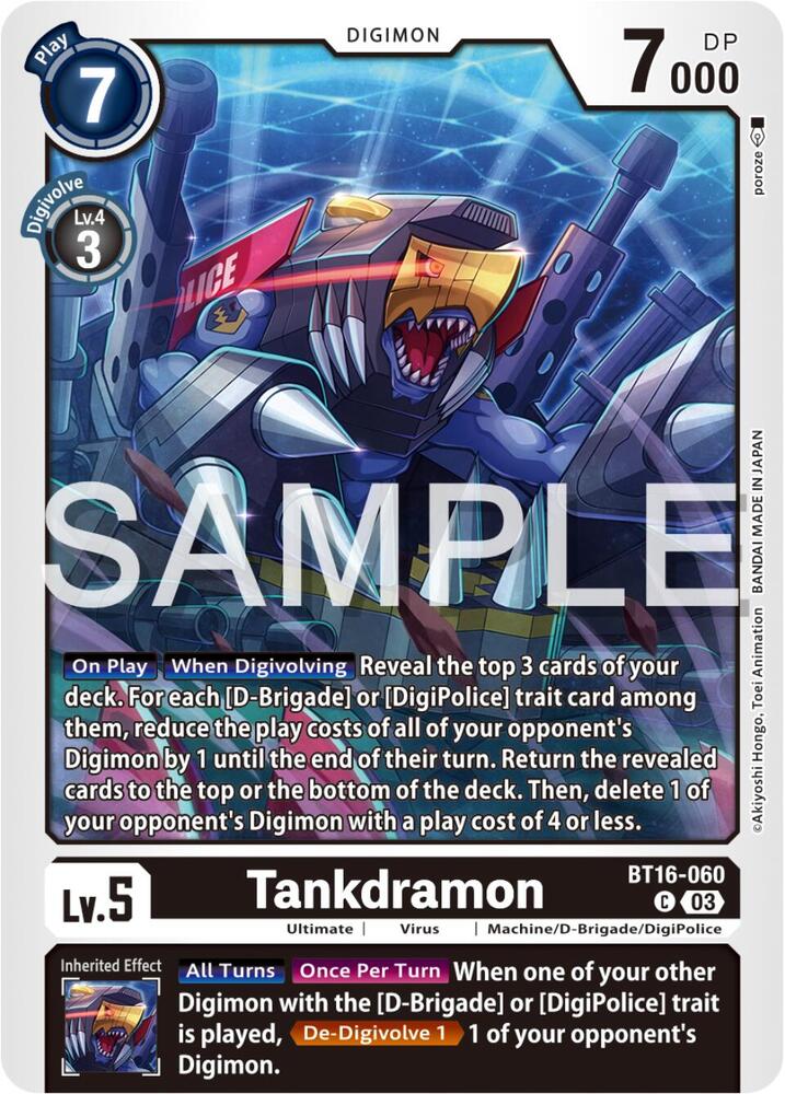 Tankdramon BT16-060 C (Beginning Observer) 