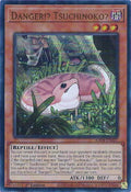 Danger Tsuchinoko UR RA04-EN027 (Quarter Century Stampede)  - 1st Edition