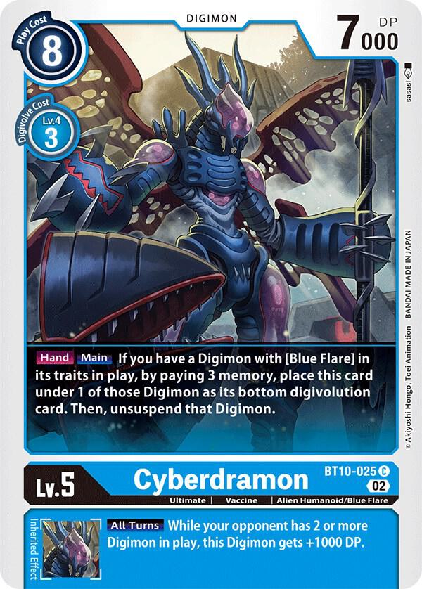 Cyberdramon BT10-025 C (Xros Encounter) 