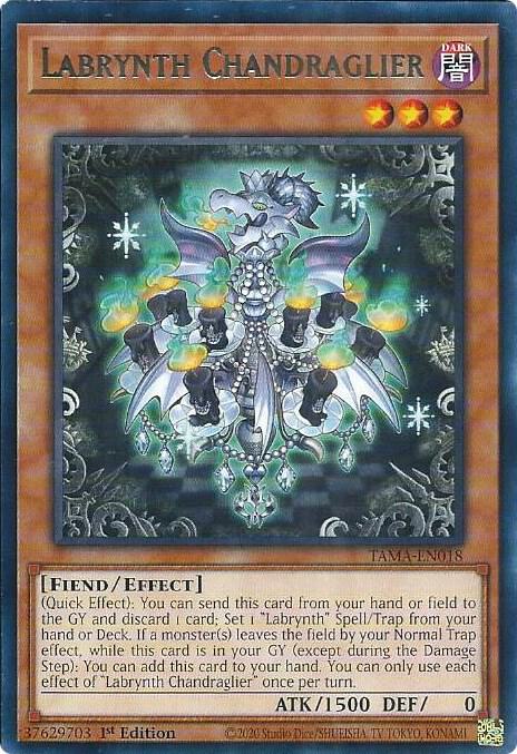 Labrynth Chandraglier TAMA-EN018 (Tactical Masters)  - 1st Edition