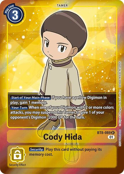Cody Hida Box Topper BT8-089 R (New Awakening)  - Foil
