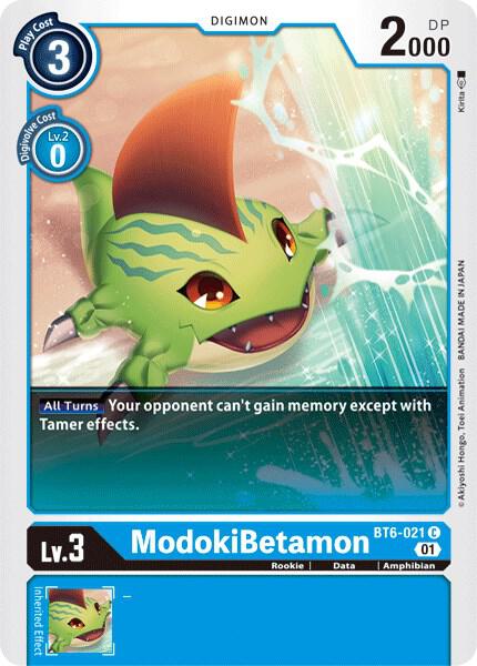 ModokiBetamon BT6-021 C (Double Diamond) 