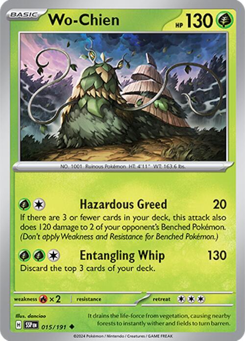 Wo-Chien 015/191 (SV08: Surging Sparks) 
