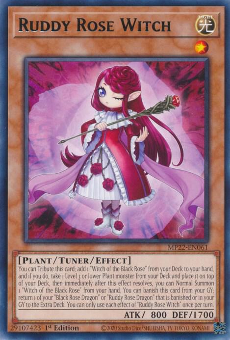 Ruddy Rose Witch MP22-EN061 (2022 Tin of the Pharaoh's Gods)  - 1st Edition