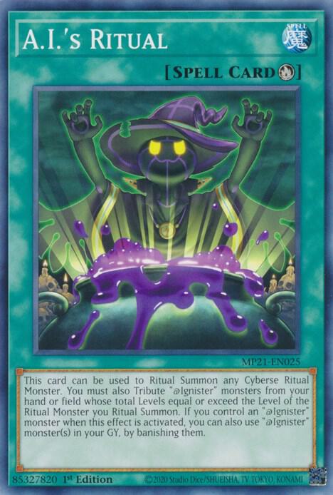 AIs Ritual MP21-EN025 (2021 Tin of Ancient Battles)  - 1st Edition